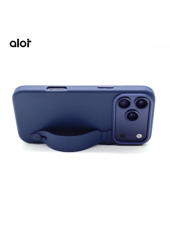 ALot Nobel 17 PRO MAX Magnetic MagSafe Case – Shockproof Protective Phone Cover with Wristband Strap, Raised Camera Protection, Wireless Charging Compatible, Slim Luxury Anti-Scratch Design - Image 3